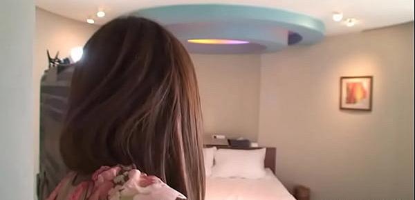  Sexy Japanese masseuse gives her customer a soapy POV handjob
